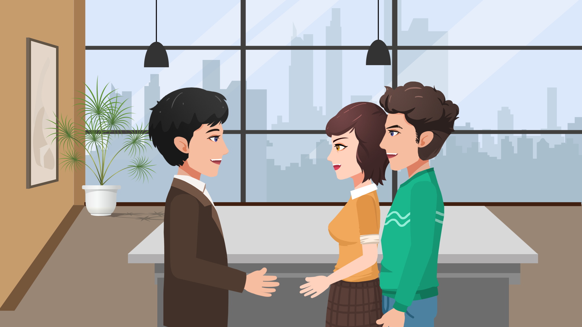 首次拜访不熟悉的公司，如何自我介绍和递名片更得体